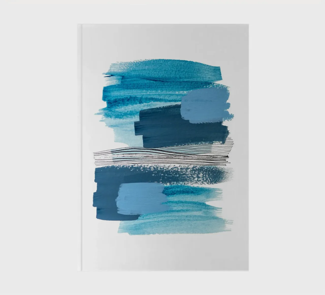 Alina Buffiere - Abstractober - Wellen diario da The Artcircle
