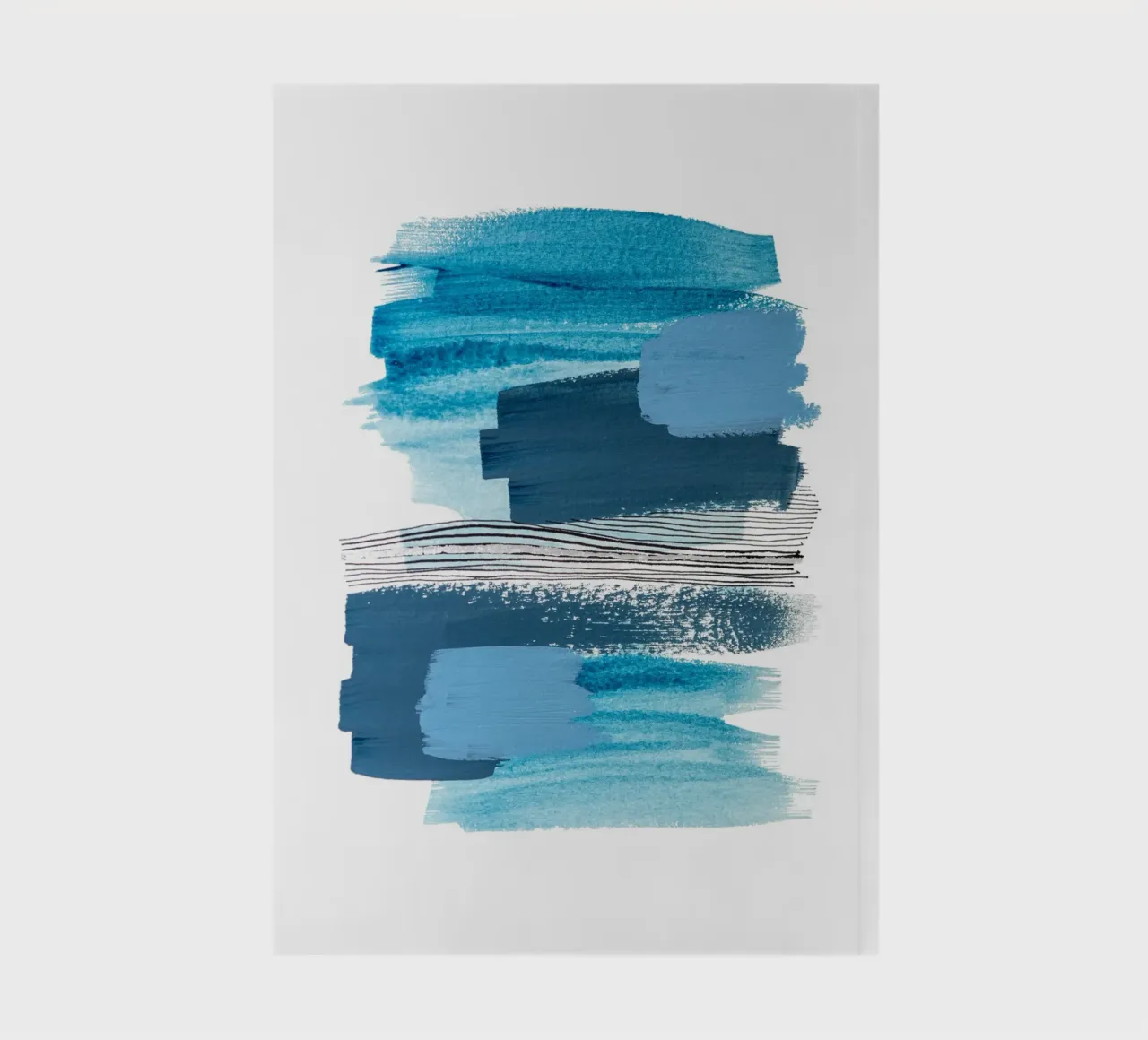 Alina Buffiere - Abstractober - Wellen diario da The Artcircle