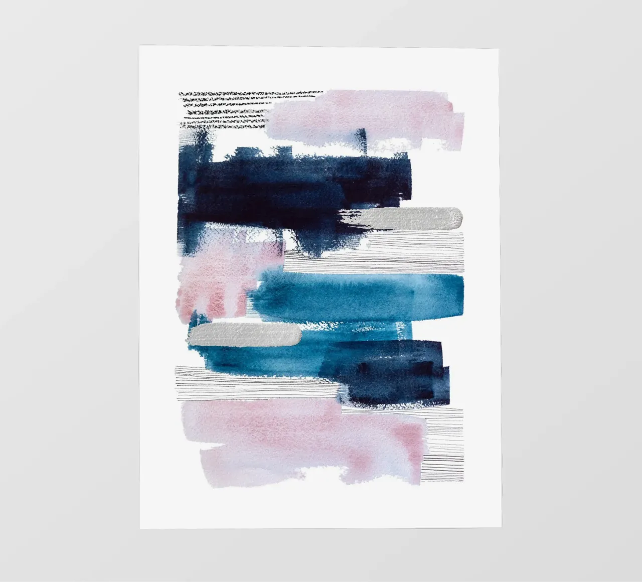 Alina Buffiere - Abstractober - Zusammenhalt telo in pvc da The Artcircle