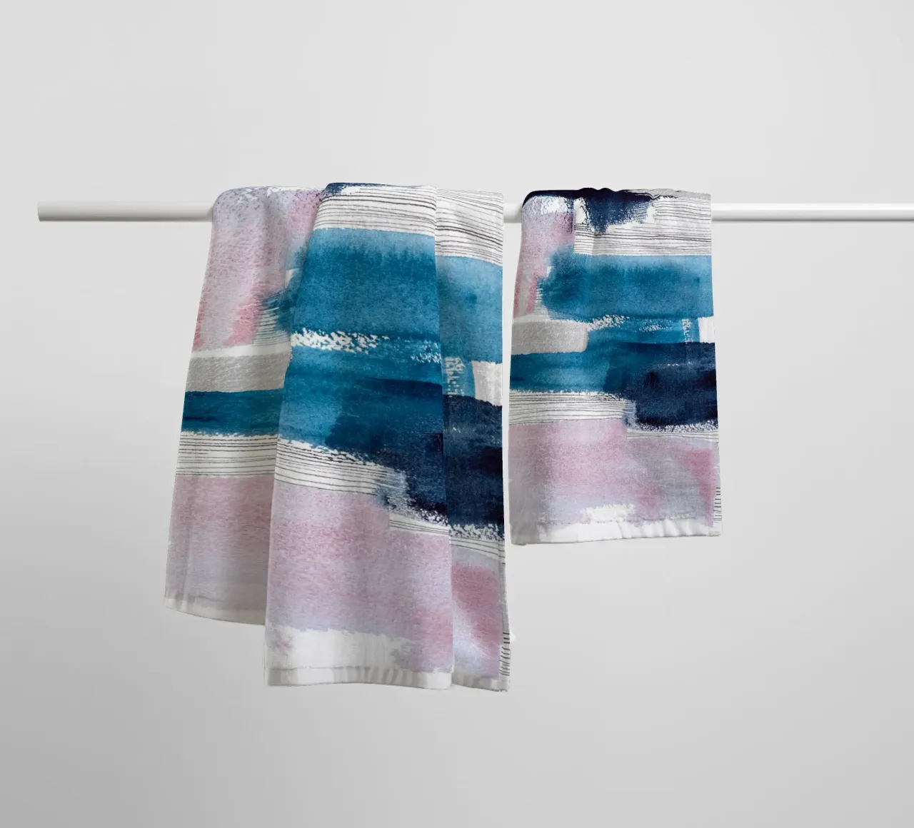 Alina Buffiere - Abstractober - Zusammenhalt asciugamano da bagno da The Artcircle