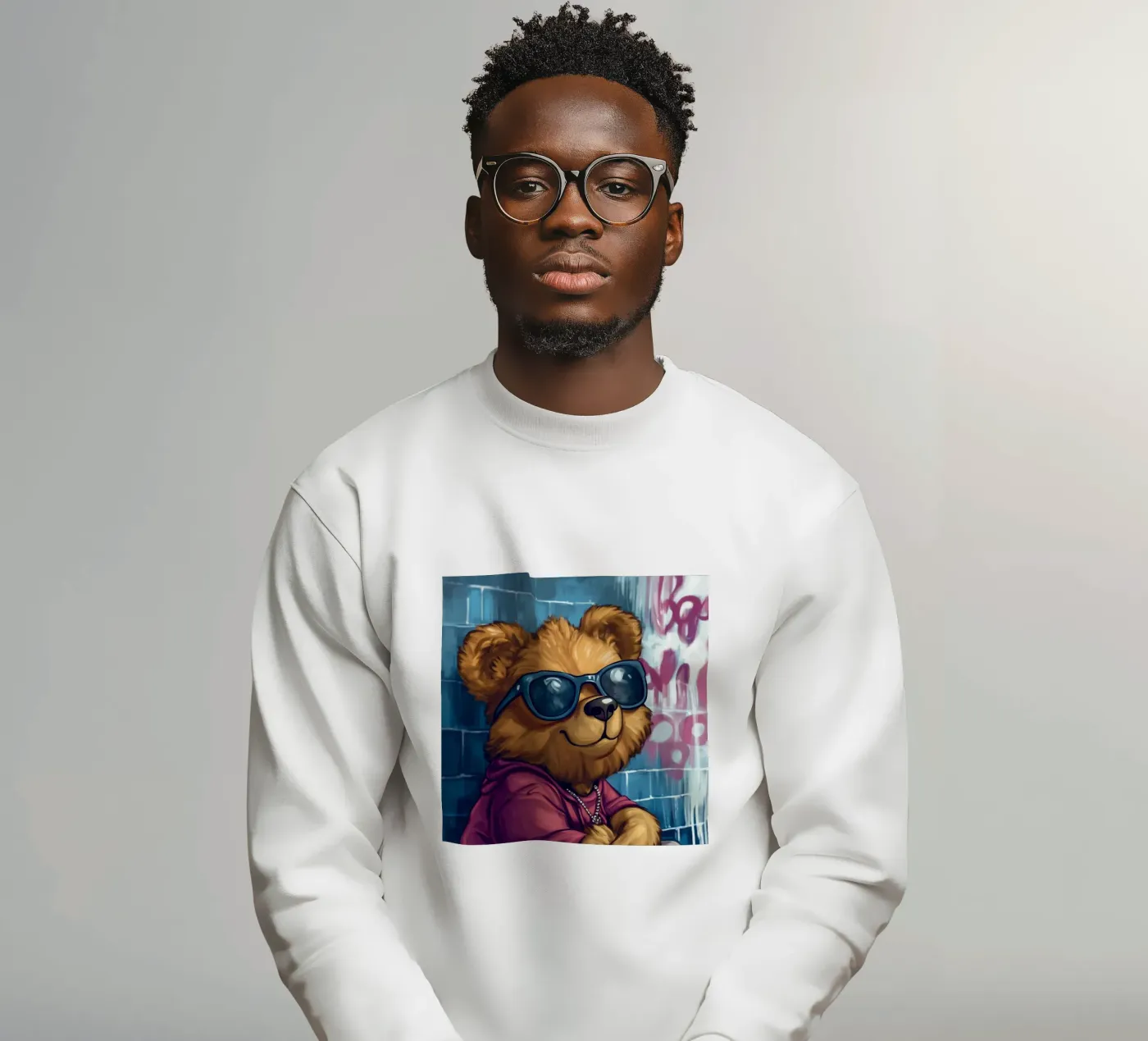 Rapper Bear felpa da Motivate-Today