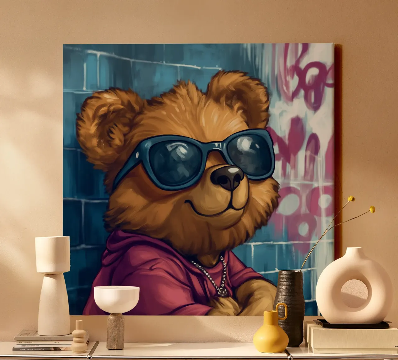 Orso rapper tela da Motivate-Today