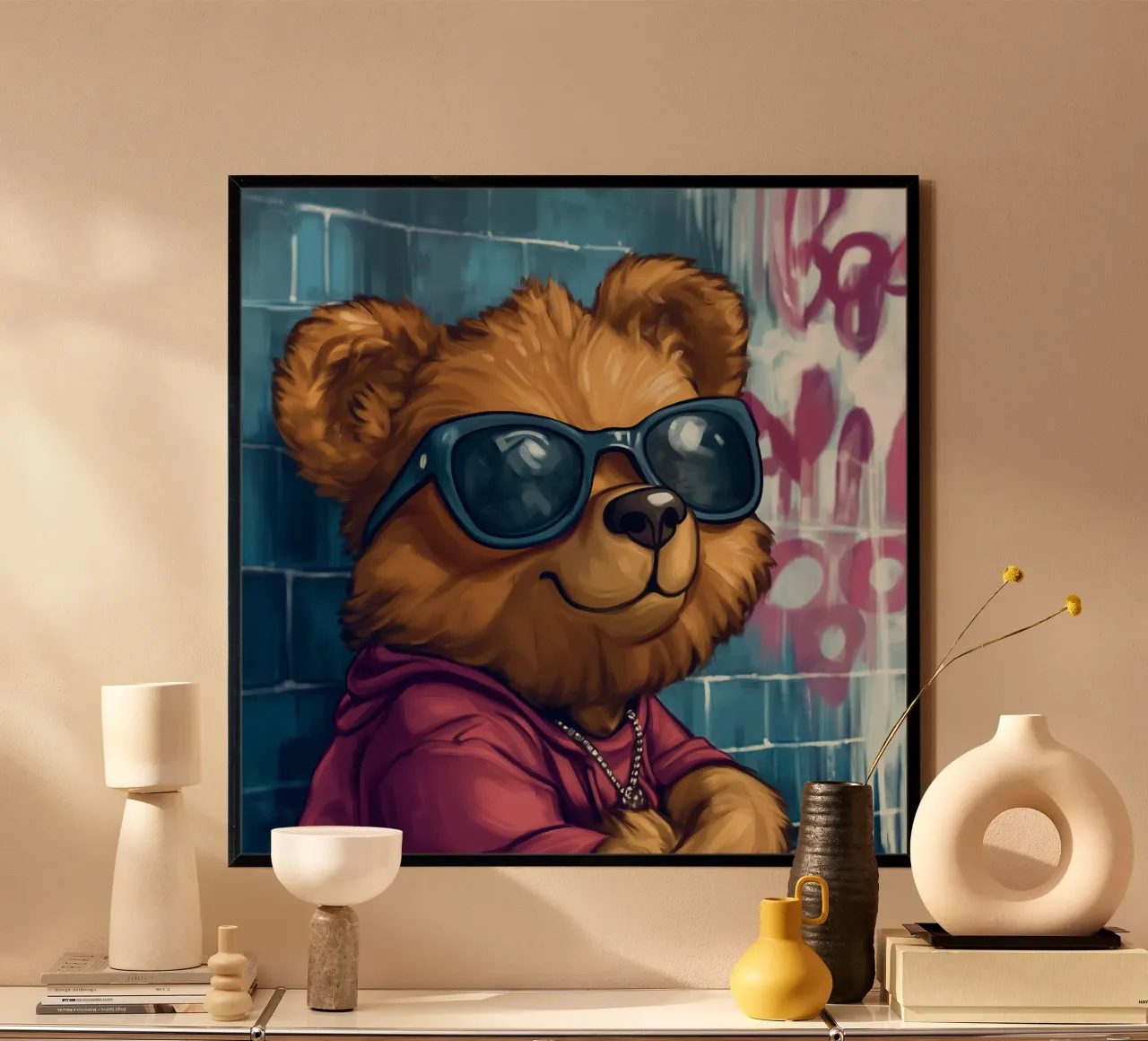 Rapper Bear poster by Motivate-Today