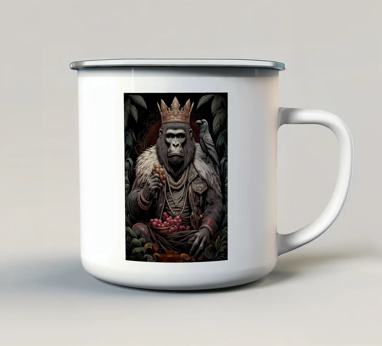 Gorillaz Kingdom tazza in smalto da tylerstudio