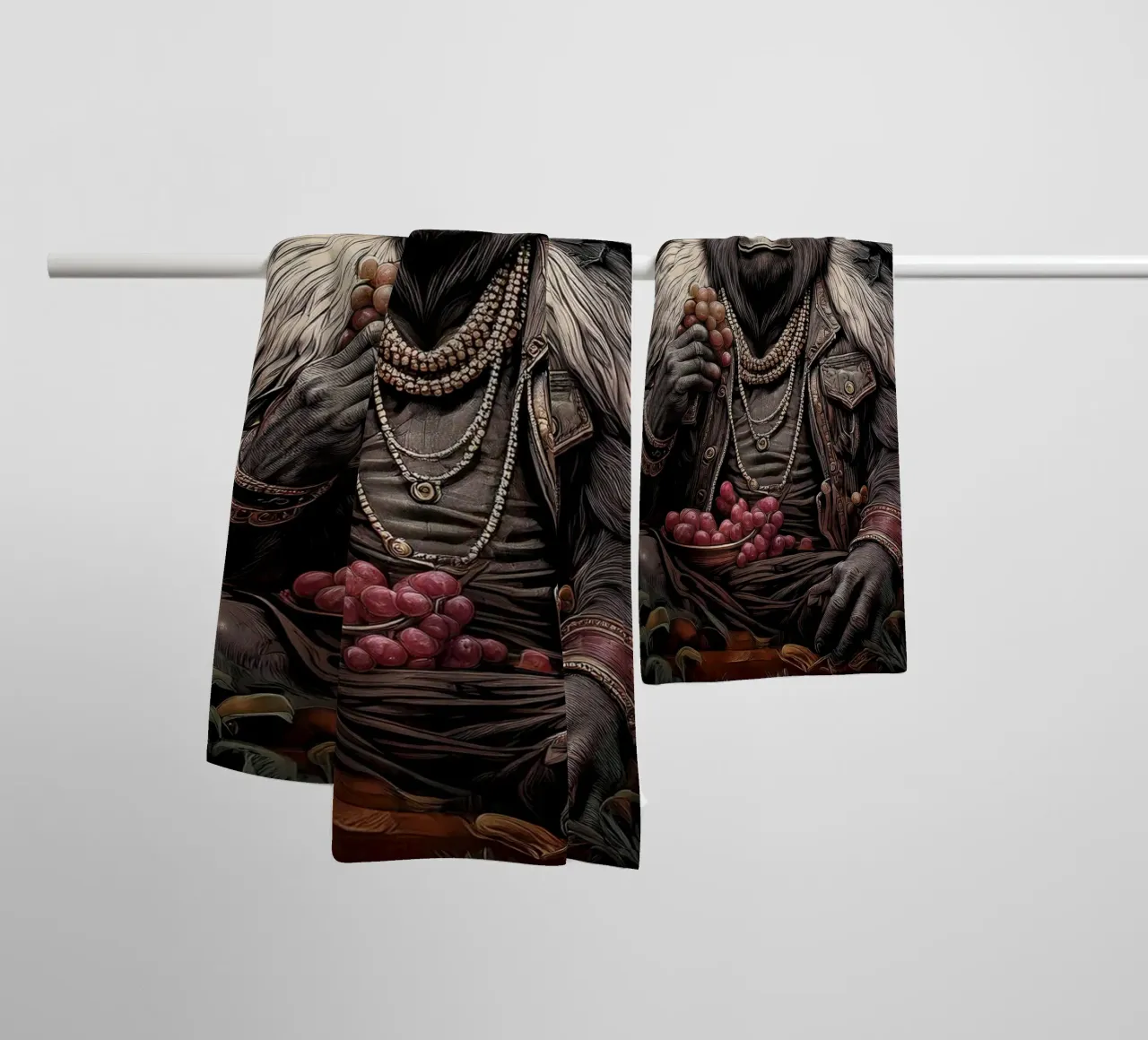Gorillaz Kingdom towel by tylerstudio