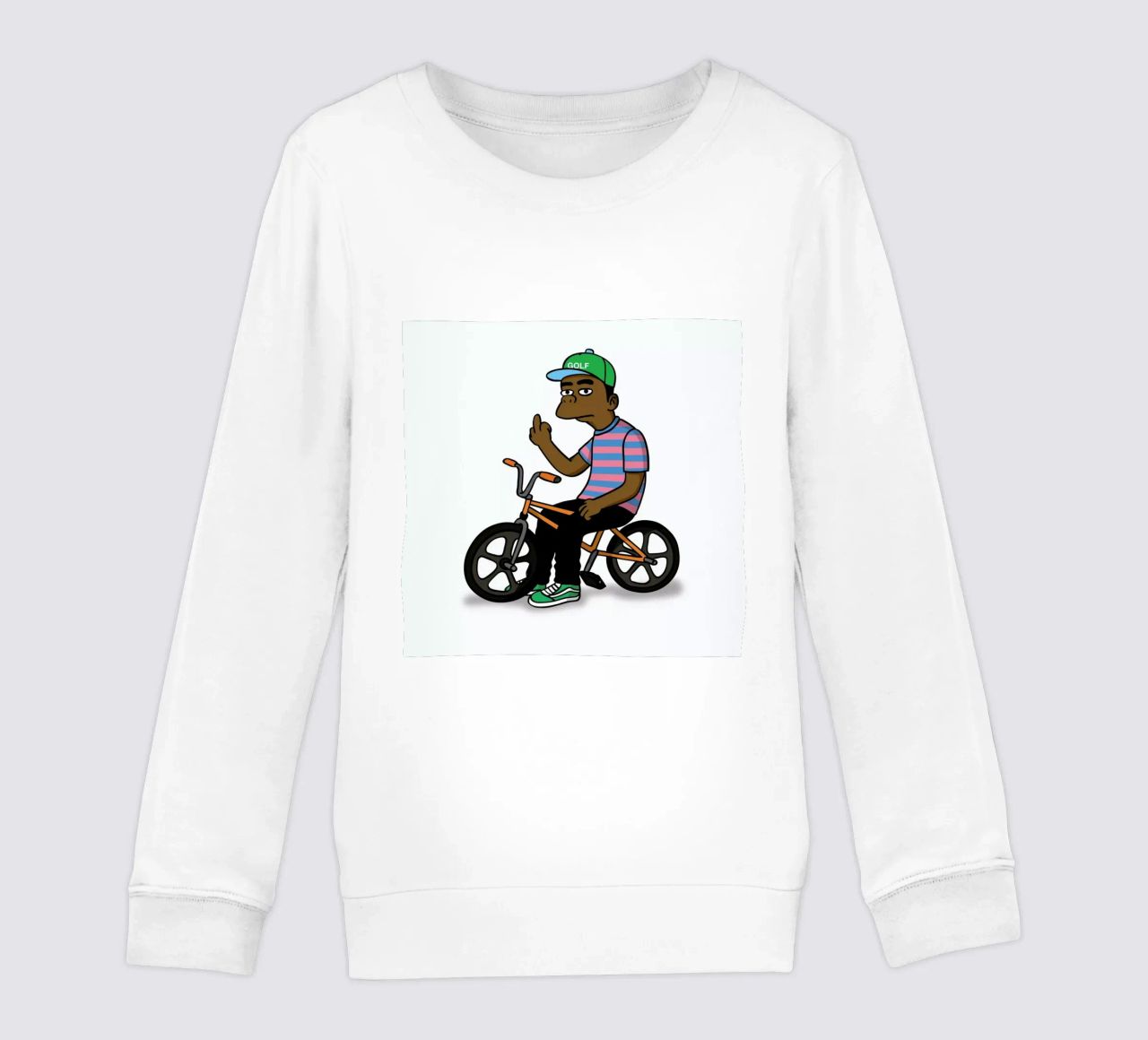 Tyler Gives A fXCK sudadera para niño de Zhi Yun Zhang