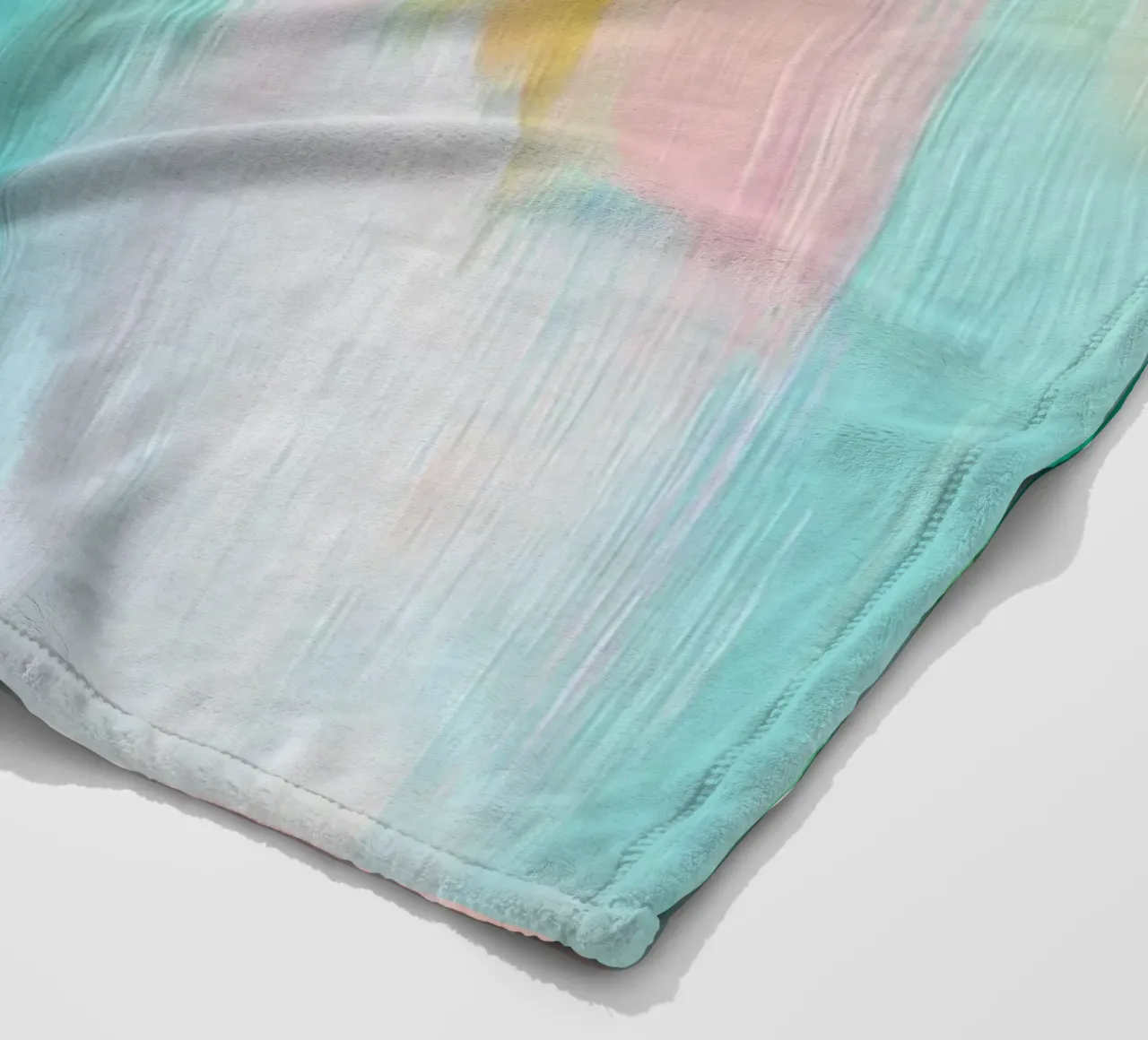 Abstrakte Malerei Fleecedecke von Imagine