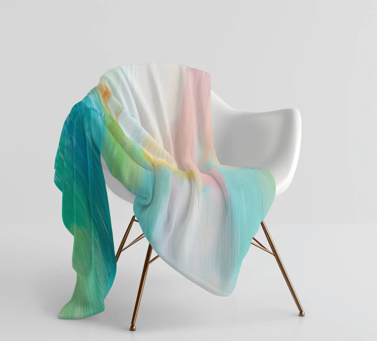 Abstrakte Malerei Fleecedecke von Imagine