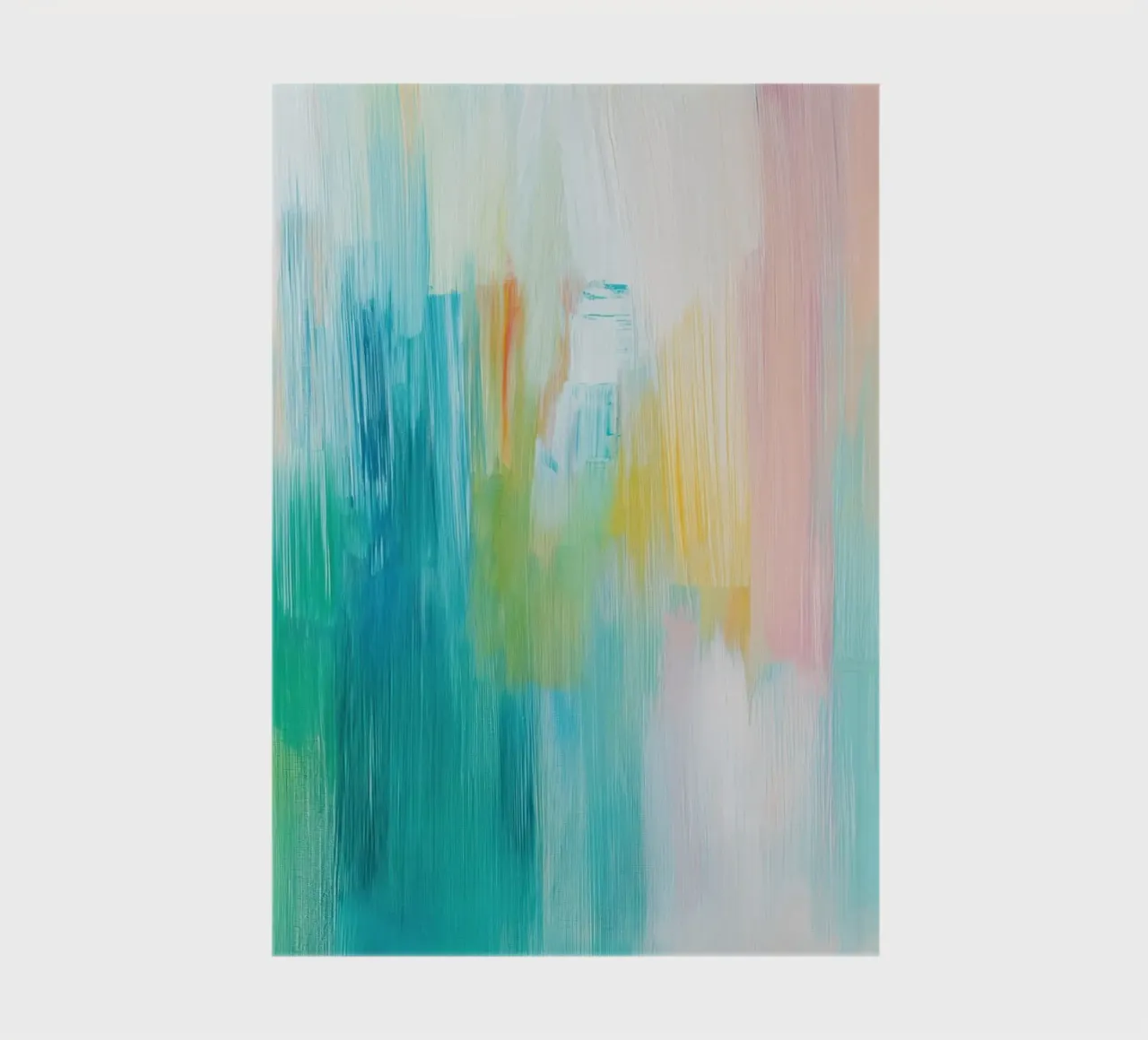 Abstract painting notebook by Imagine