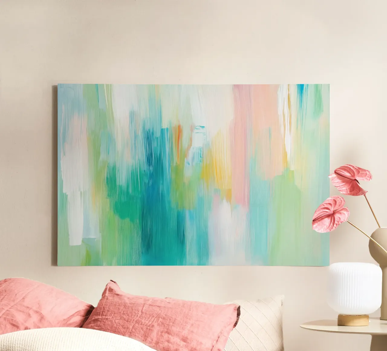 Peinture abstraite toile de Imagine