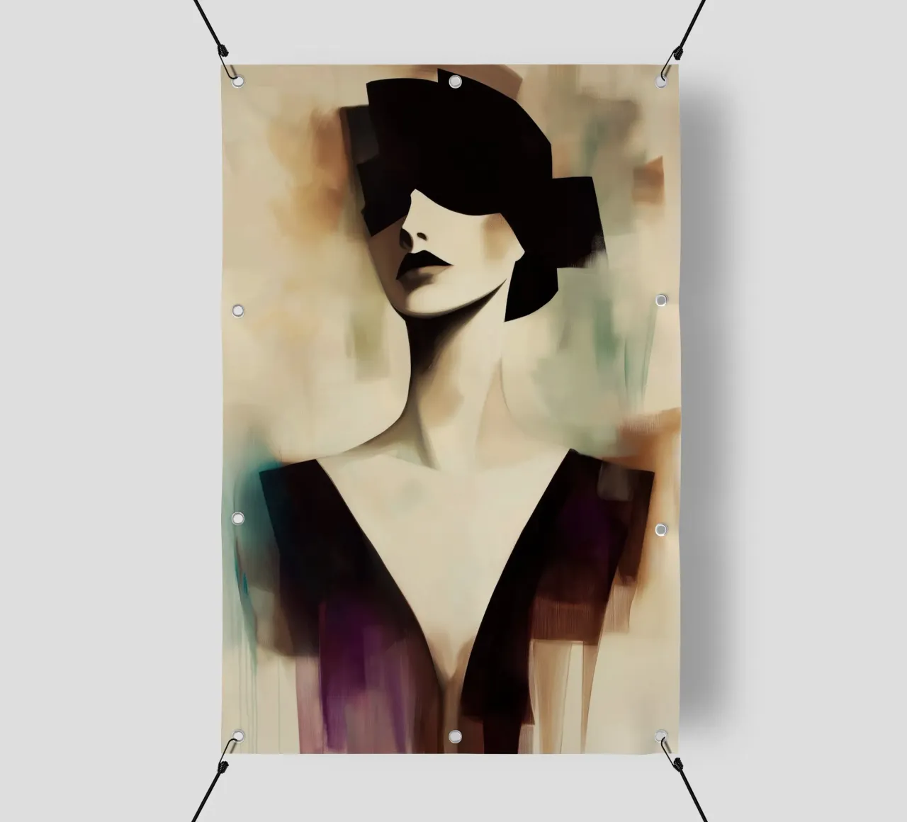 Portrait of a woman pvc cover by Imagine
