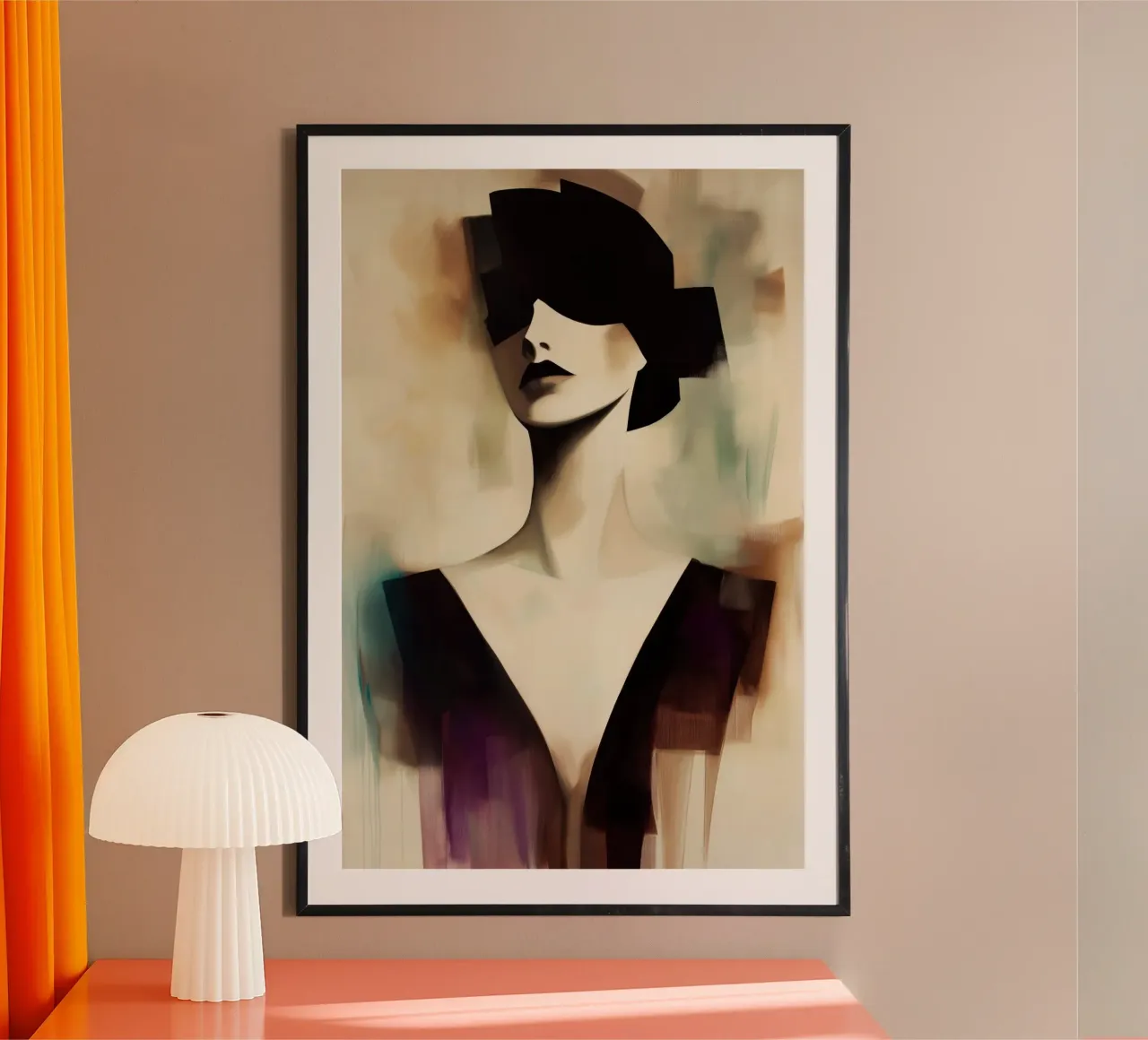 Portrait of a woman hahnemühle by Imagine