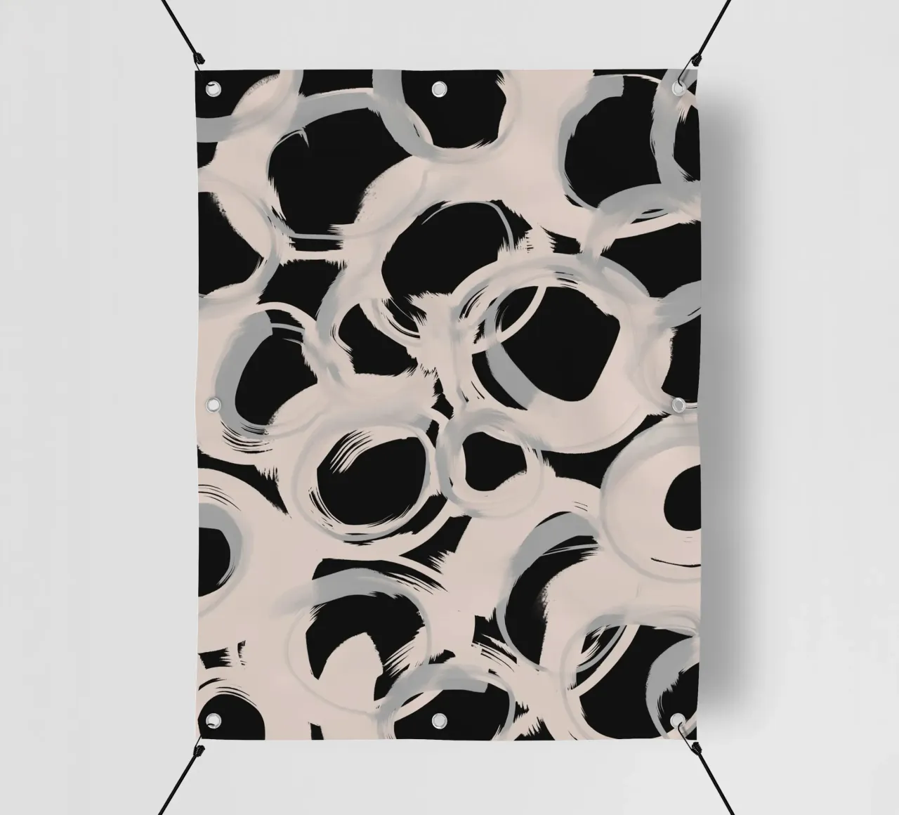Pastel Circles telo in pvc da treechild
