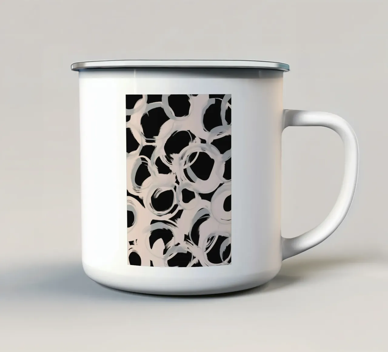 Pastel Circles tazza in smalto da treechild
