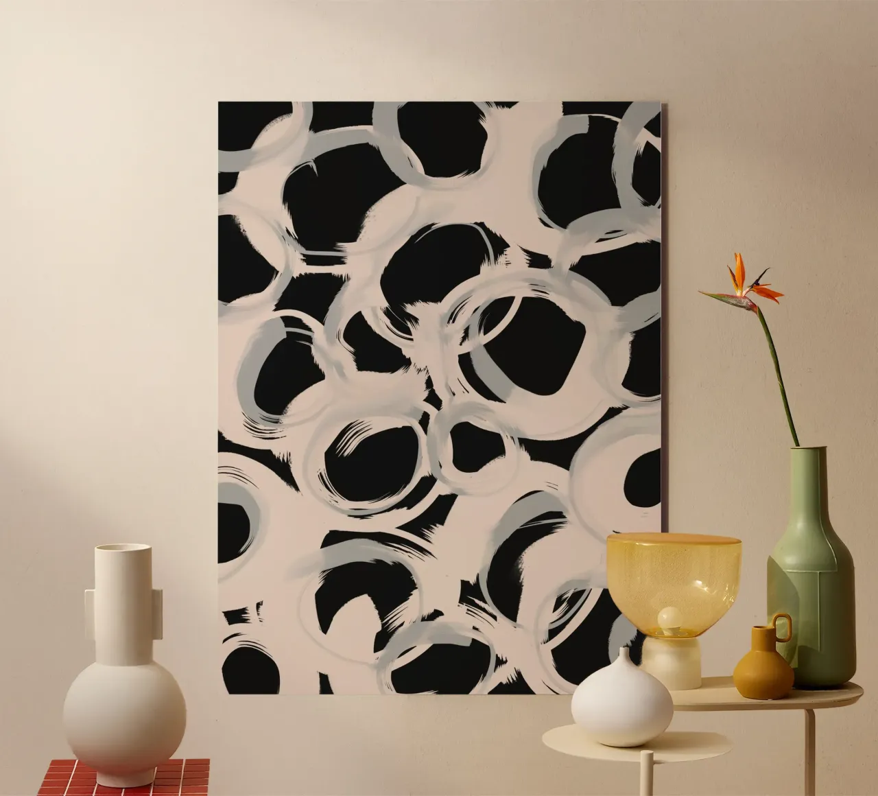 Pastel Circles alluminio dibond da treechild