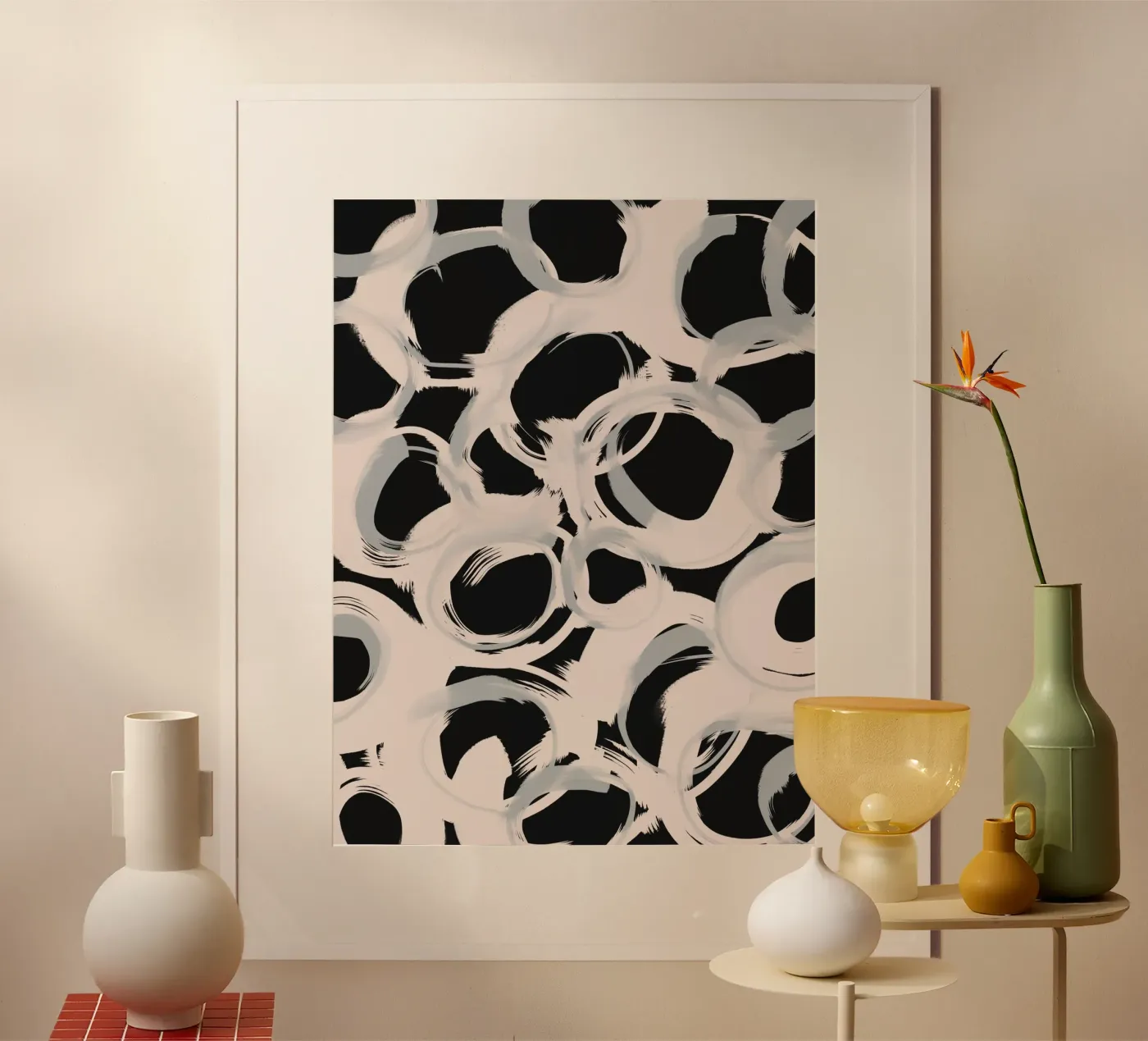 Pastel Circles poster da treechild