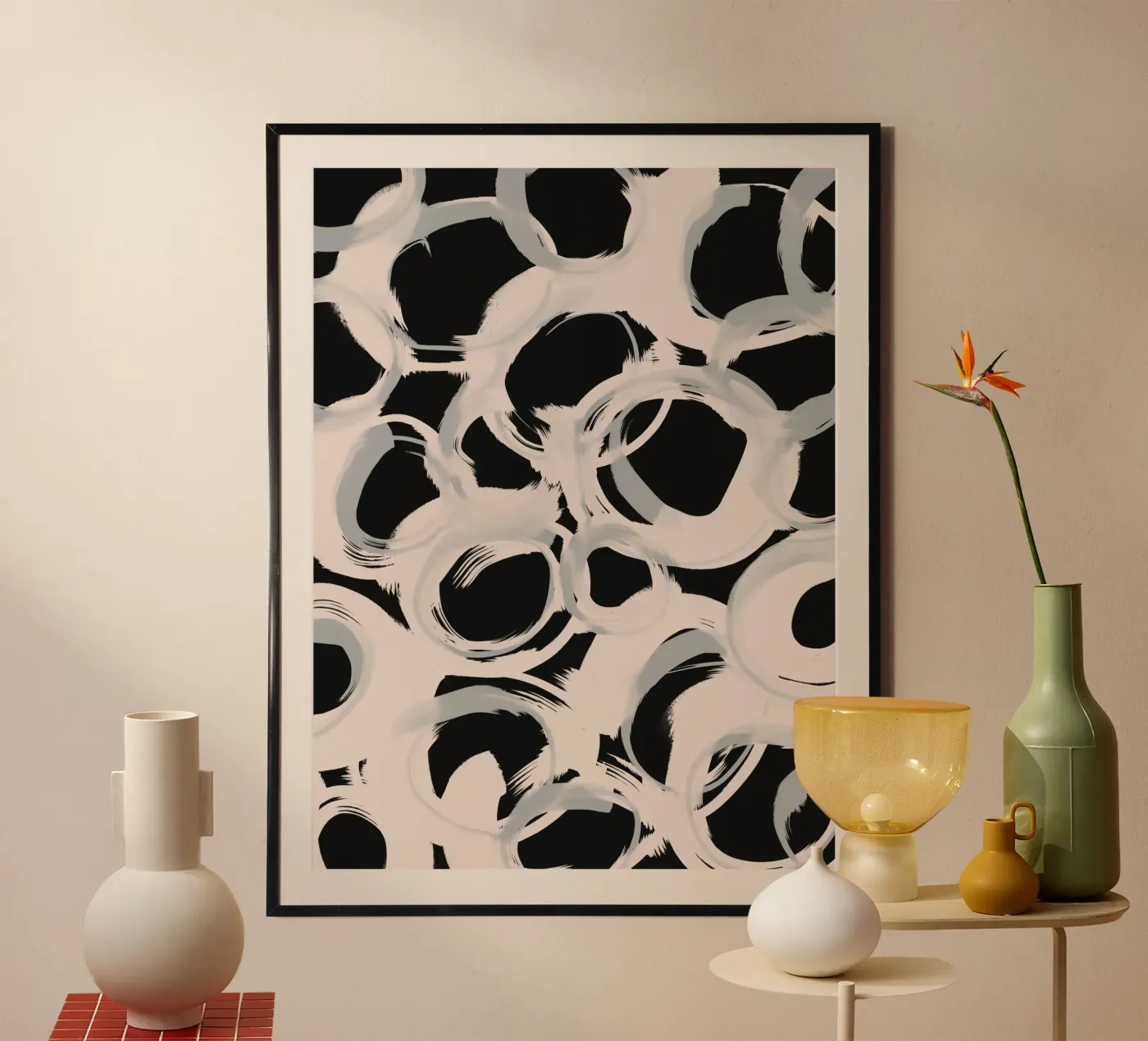 Pastel Circles poster da treechild