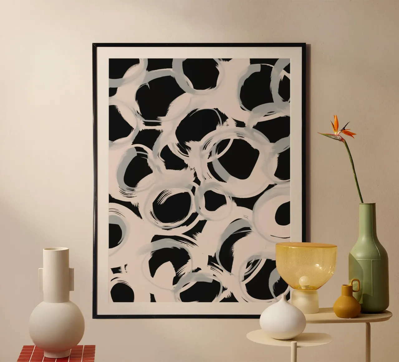 Pastel Circles poster da treechild