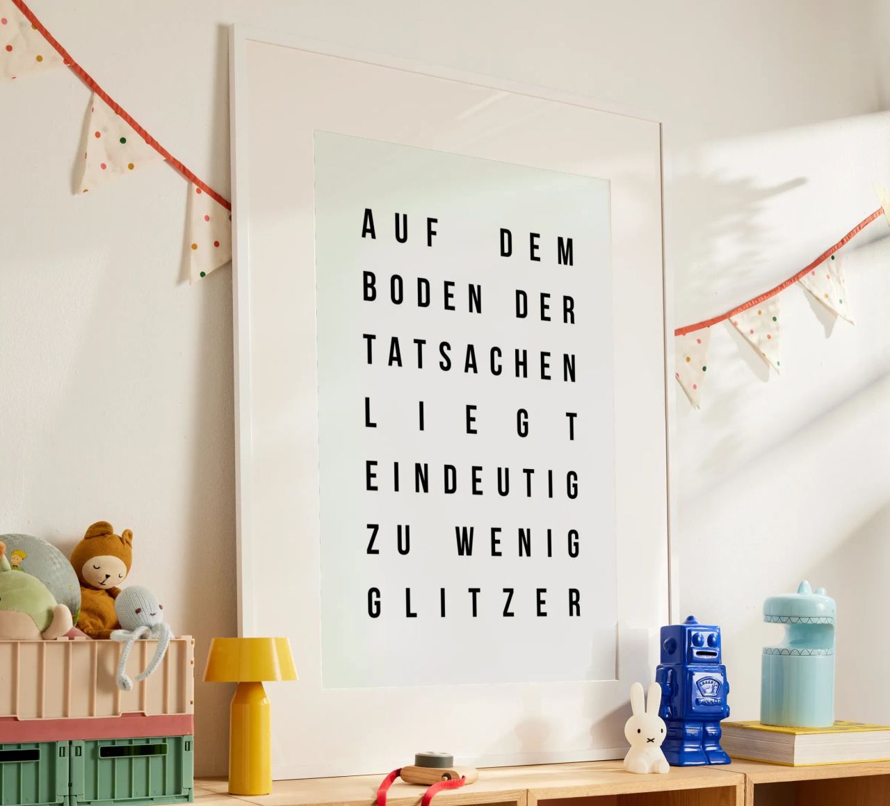 Sabrina's Glitzer Poster von Studio One