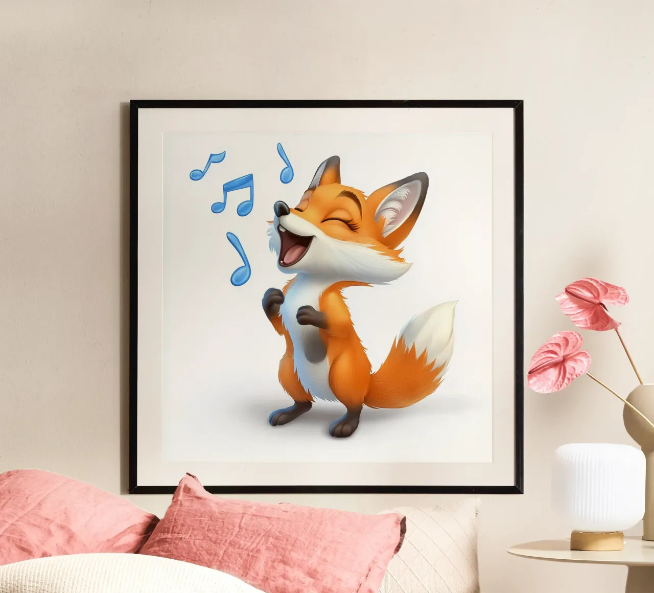 Singer Fox poster by Motivate-Today