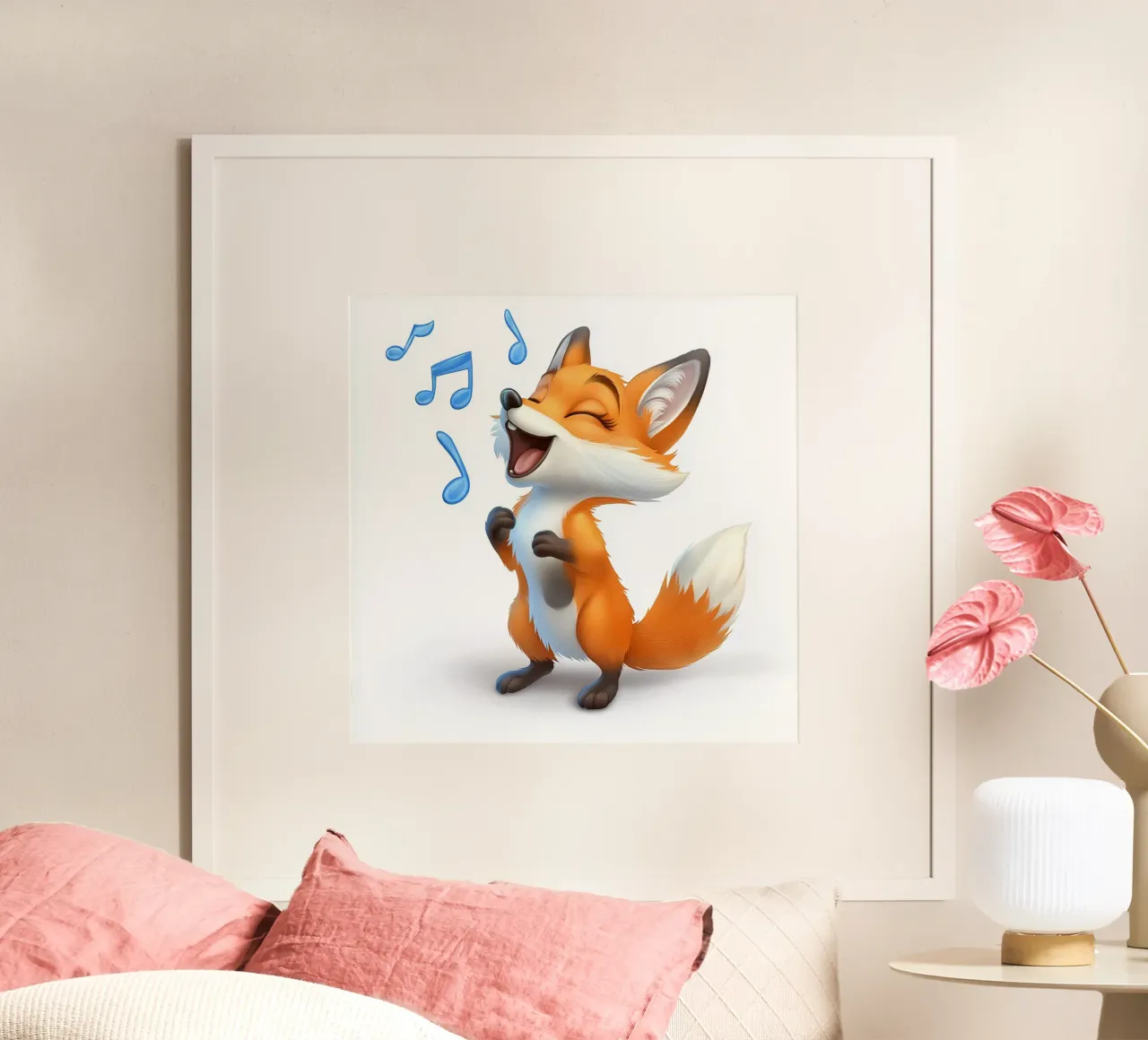Singer Fox poster by Motivate-Today