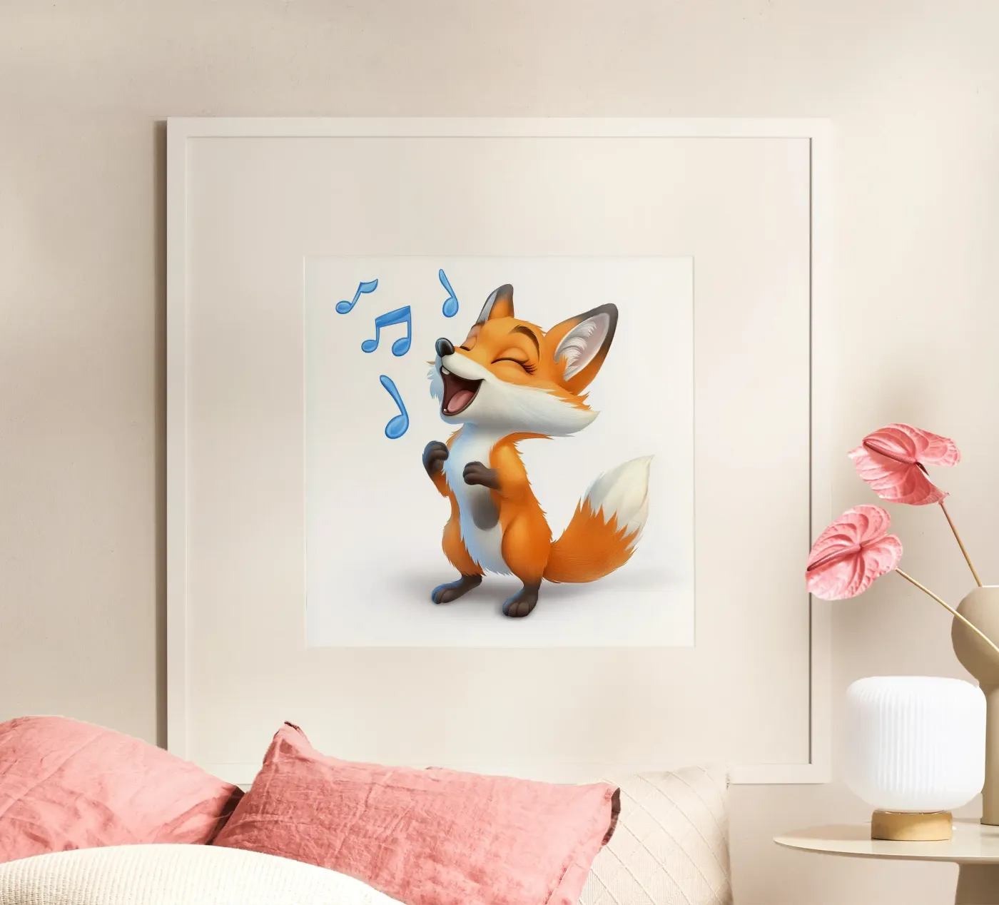 Singer Fox poster by Motivate-Today
