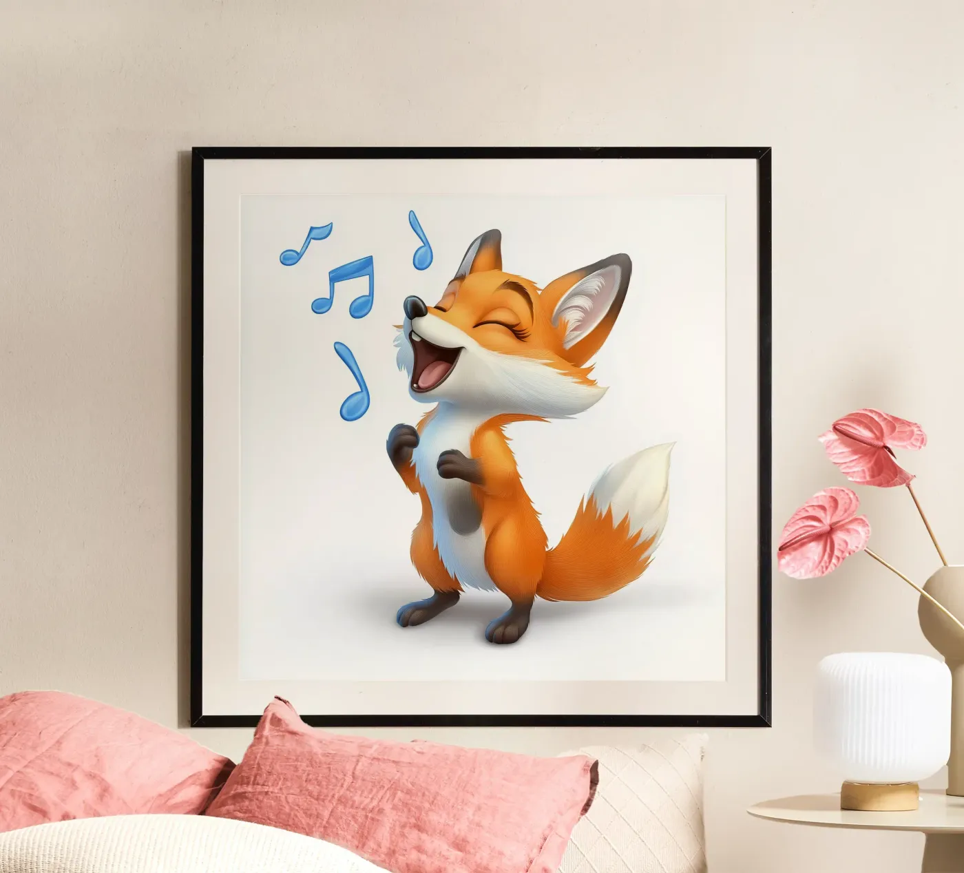 Singer Fox poster by Motivate-Today
