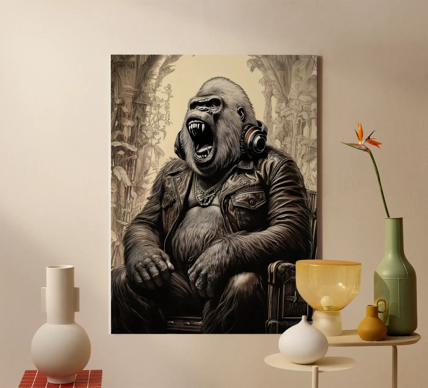 Gorille rage tela da tylerstudio