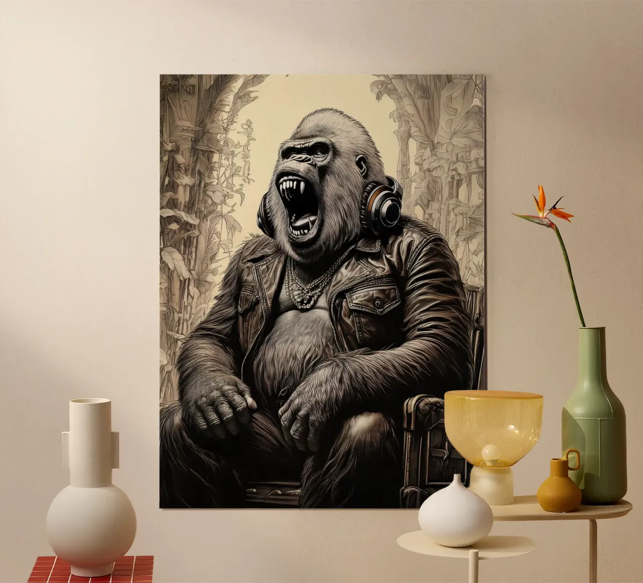 Gorille rage poster da tylerstudio