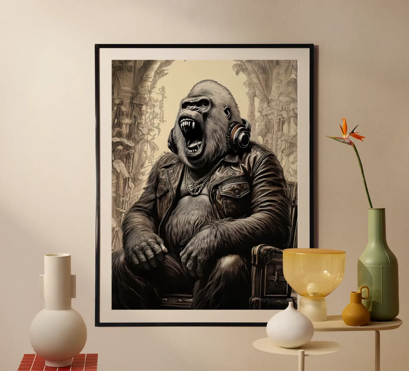 Gorille rage poster da tylerstudio