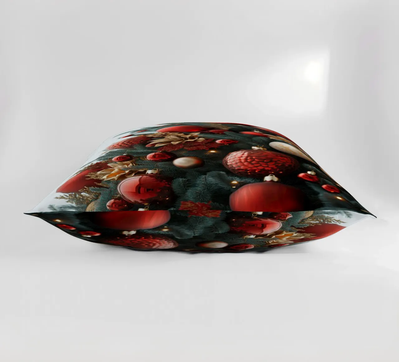 Albero di Natale con palline rosse cuscino da Imagine
