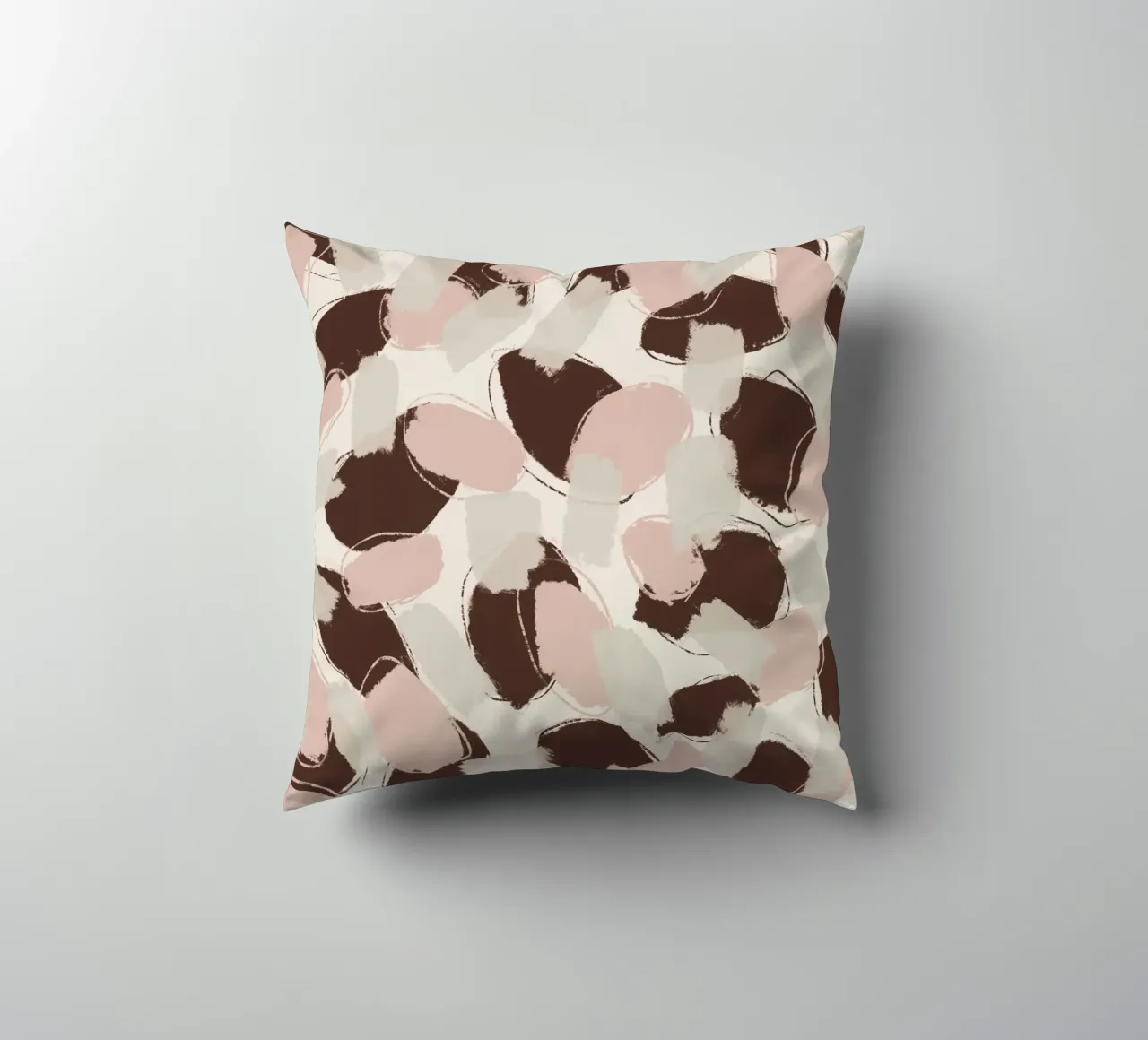 Pastel Pattern No 2 cuscino da treechild