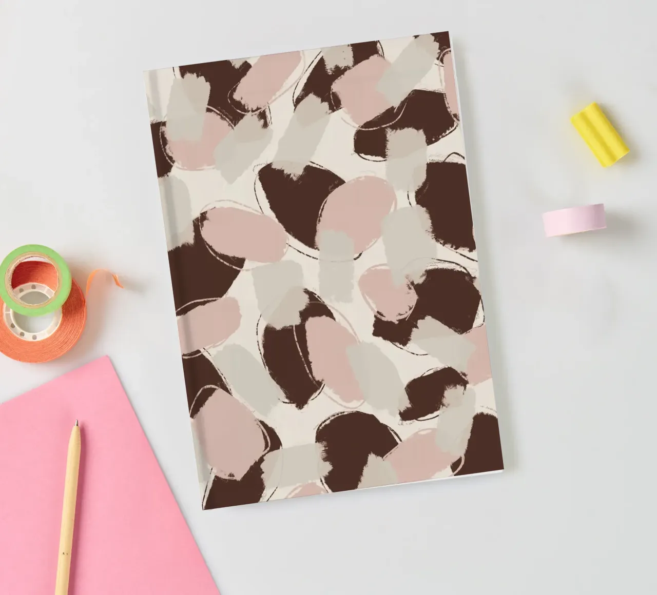 Pastel Pattern No 2 notebook by treechild