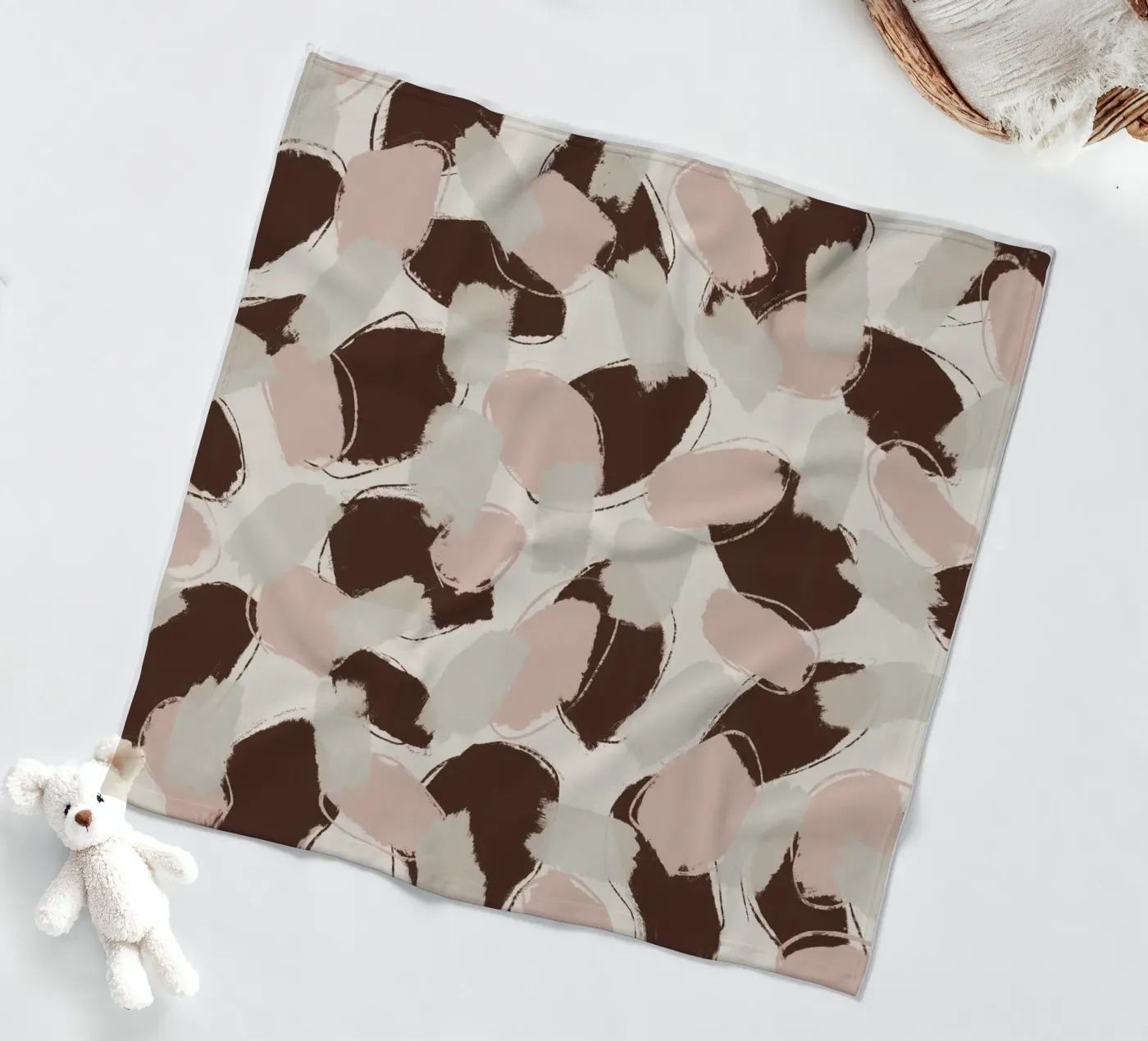 Pastel Pattern No 2 Fleecedecke von treechild