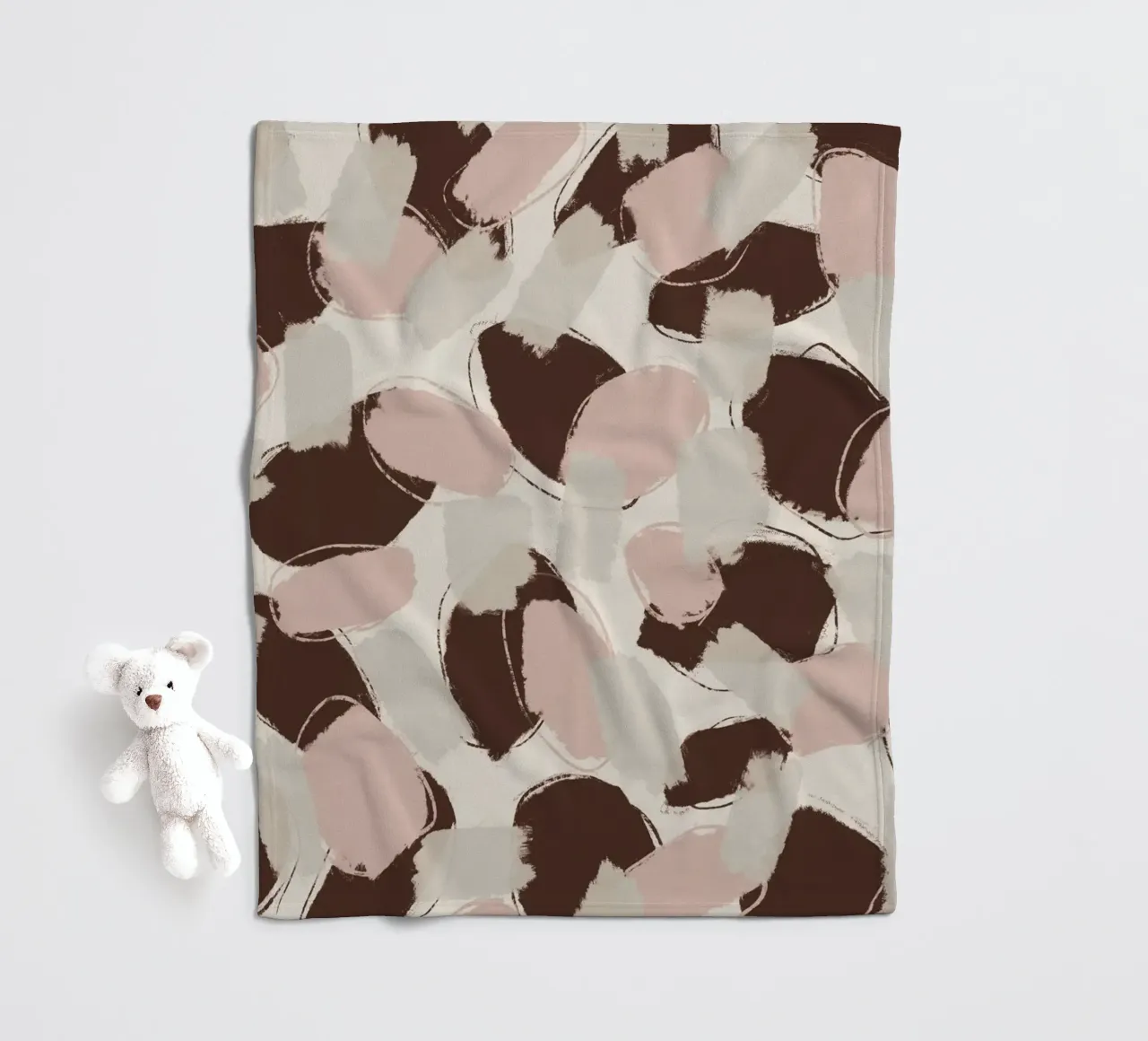Pastel Pattern No 2 coperta in pile da treechild