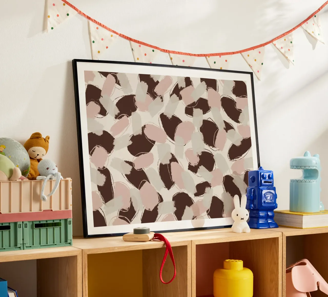 Pastel Pattern No 2 poster by treechild