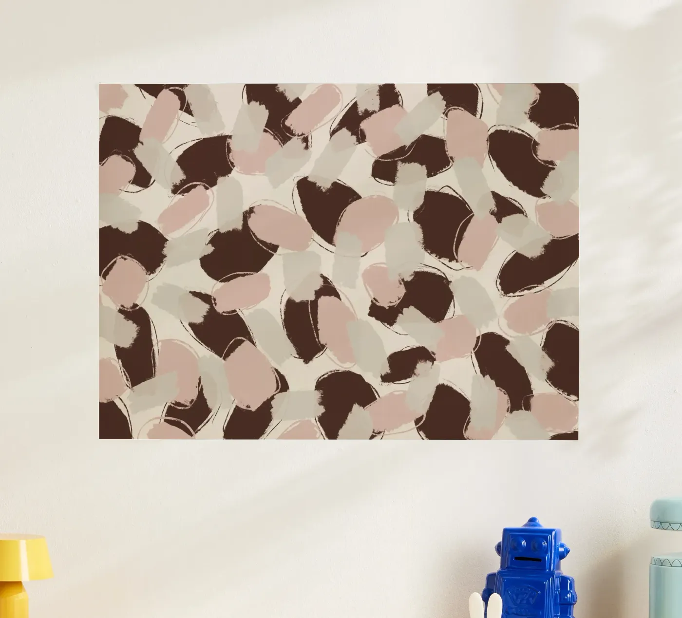 Pastel Pattern No 2 poster van treechild