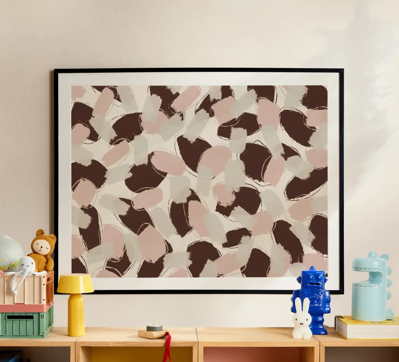 Pastel Pattern No 2 poster by treechild