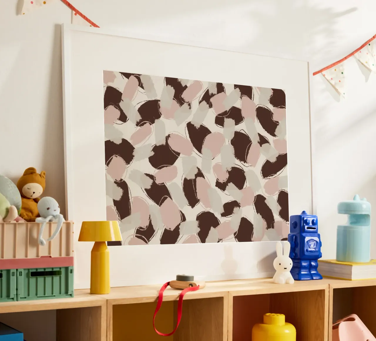 Pastel Pattern No 2 poster by treechild