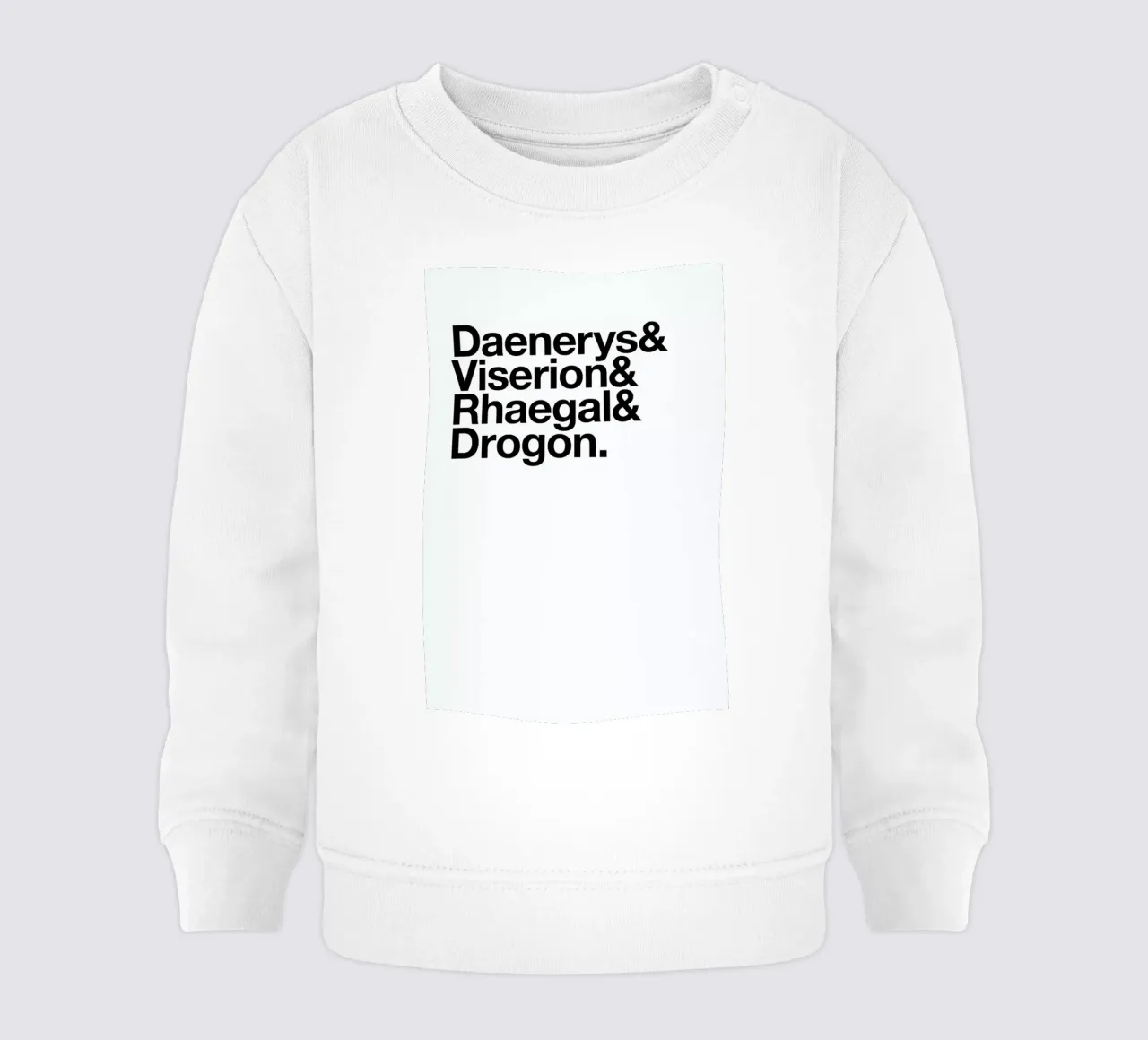 Game of Heroes baby sweatshirt by Studio One