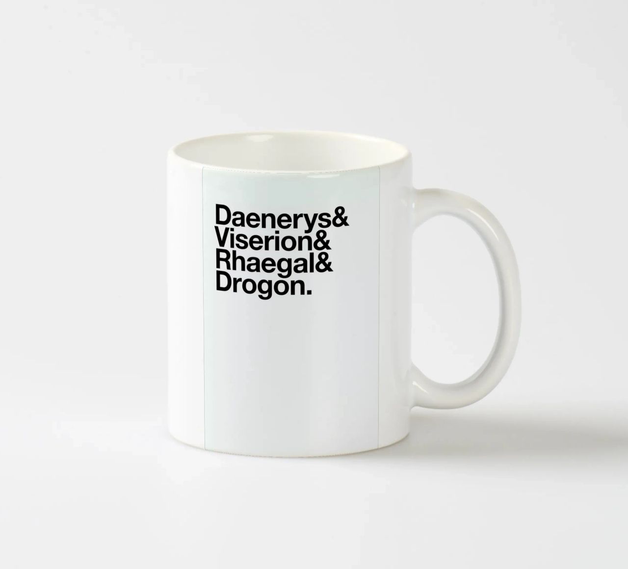 Game of Heroes tazza in ceramica da Studio One