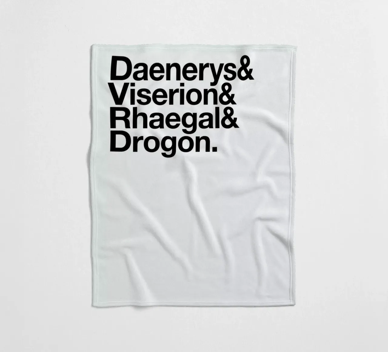 Game of Heroes plaid polaire de Studio One