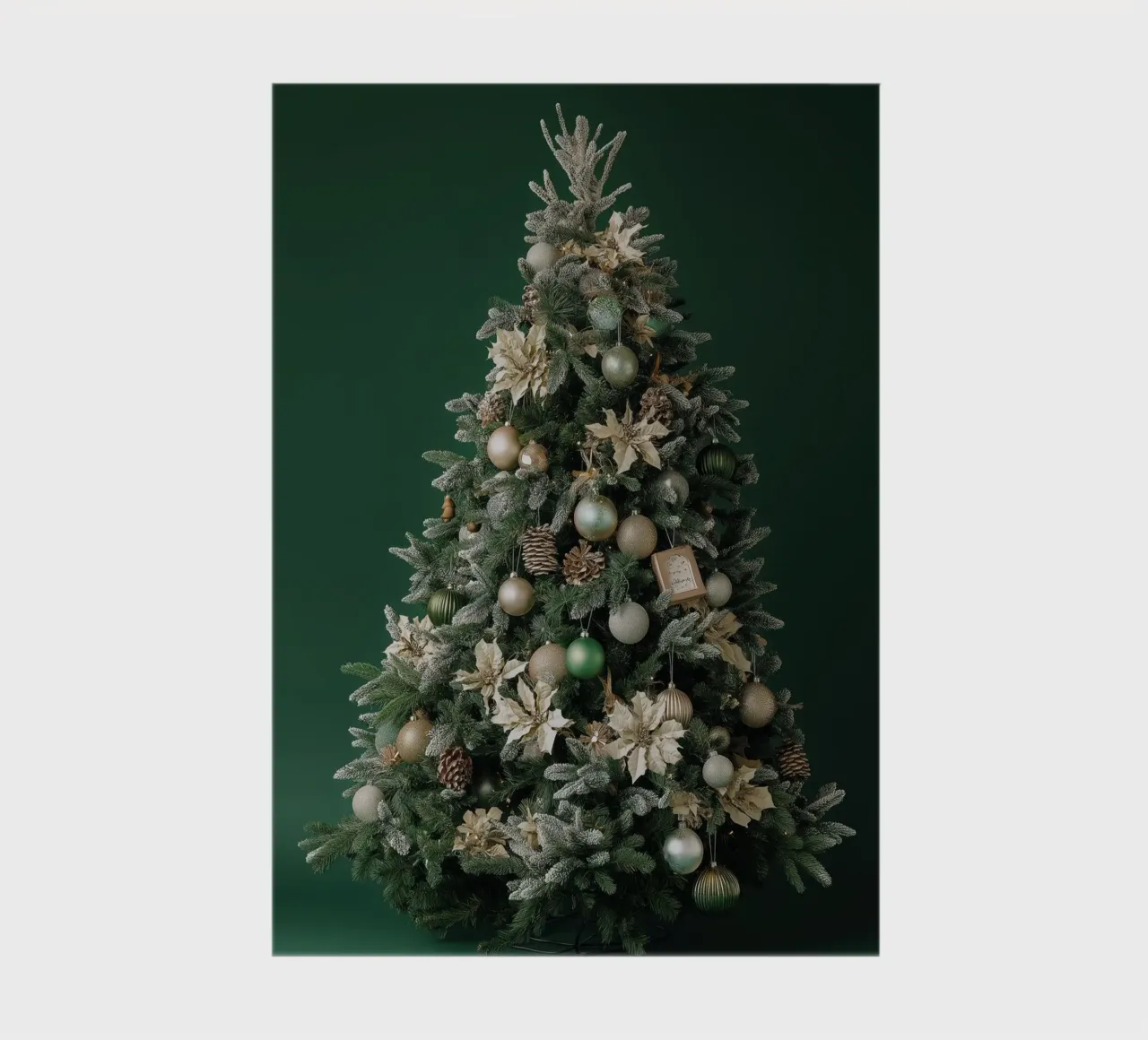 Christmas tree notebook by Imagine