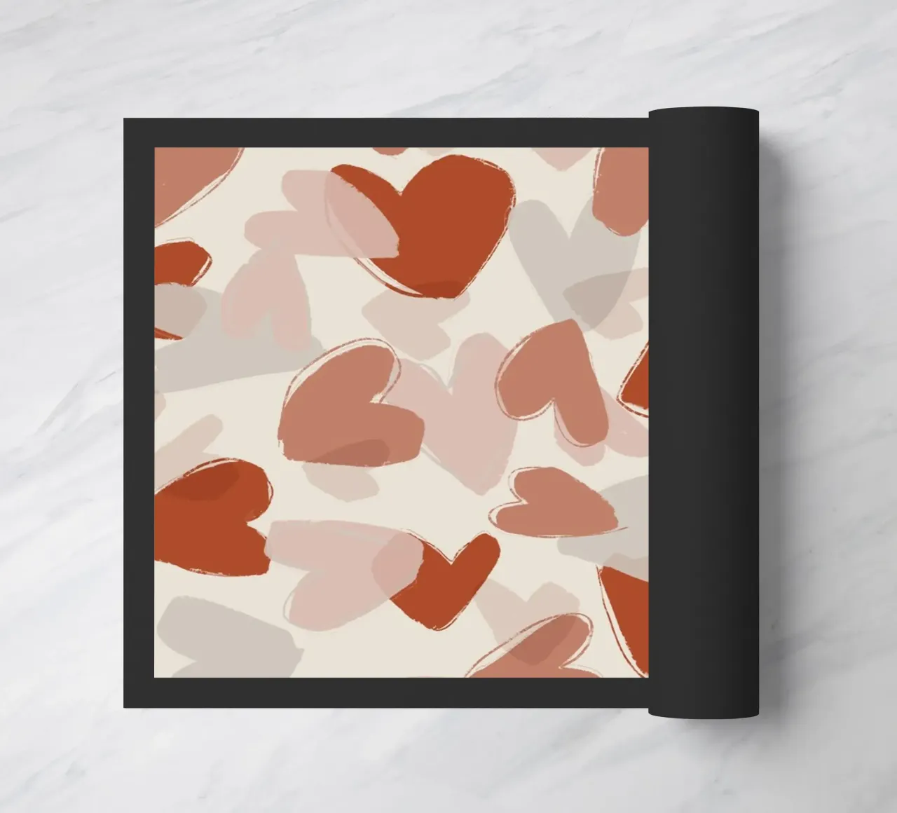 Pastel Hearts Pattern zerbino da treechild