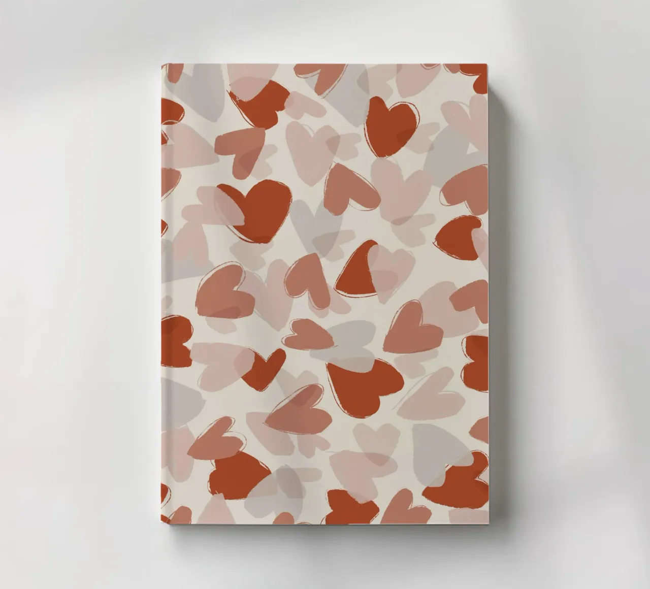 Pastel Hearts Pattern diario da treechild