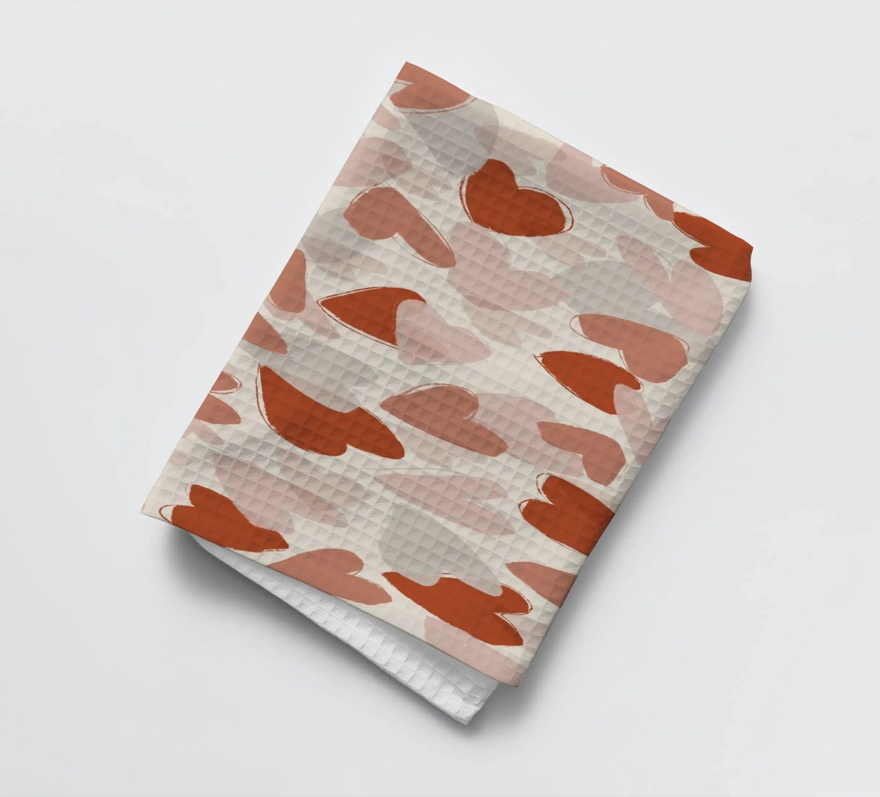 Pastel Hearts Pattern canovaccio da cucina da treechild