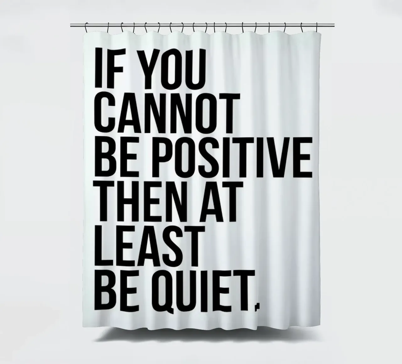 Positive or Quiet tenda da doccia da Studio One
