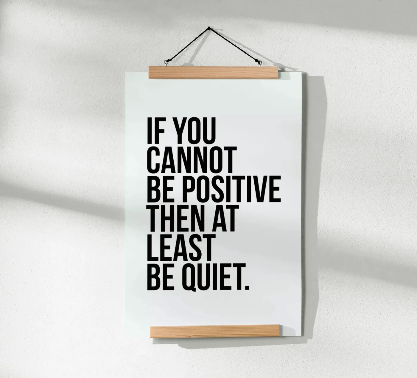 Positive or Quiet poster da Studio One