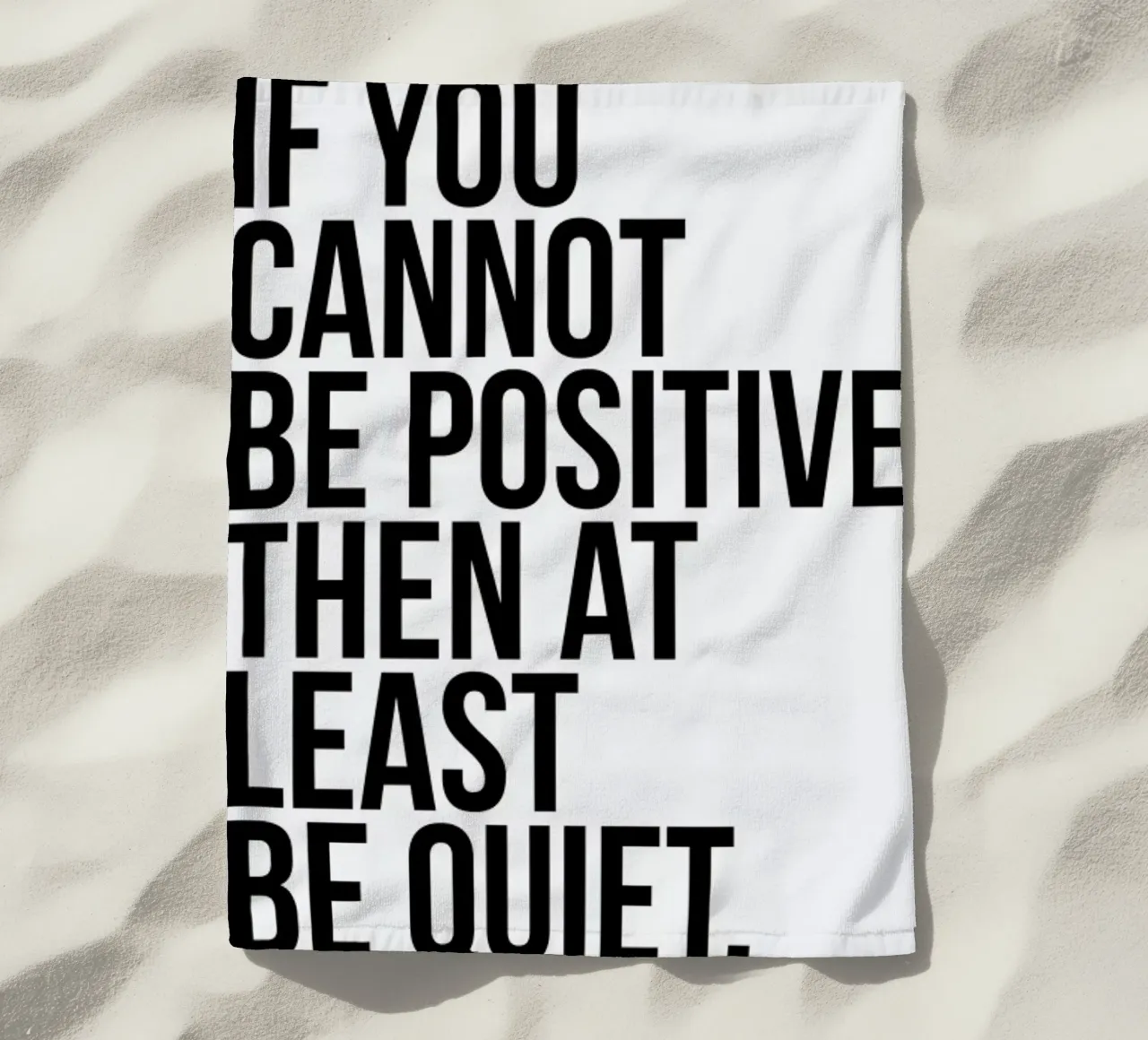 Positive or Quiet telo mare da Studio One