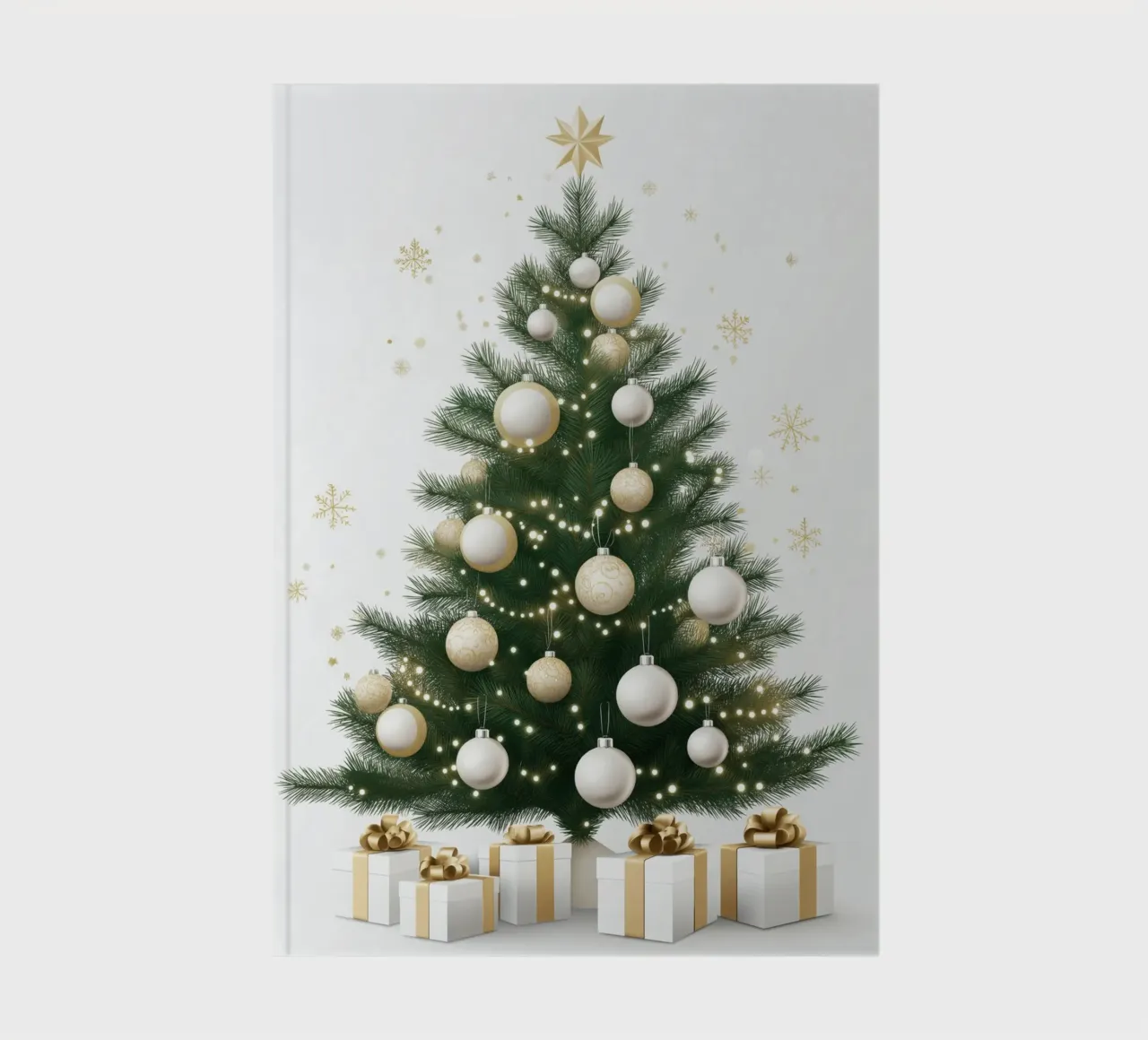 Christmas tree notebook by Imagine